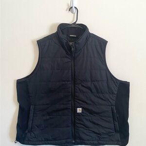 Carhartt Black Quilted Vest